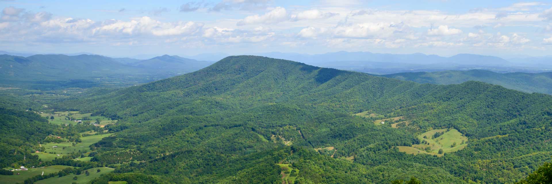 scenic view from Macafee's Knob