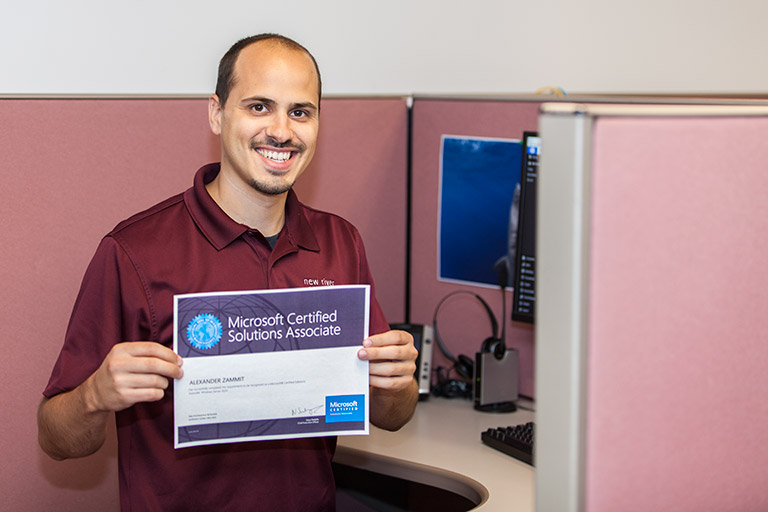 Alex Zammit Microsoft Certified Solutions Associate