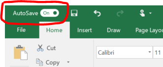 autosave feature