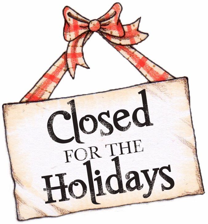 Closed for the holidays image