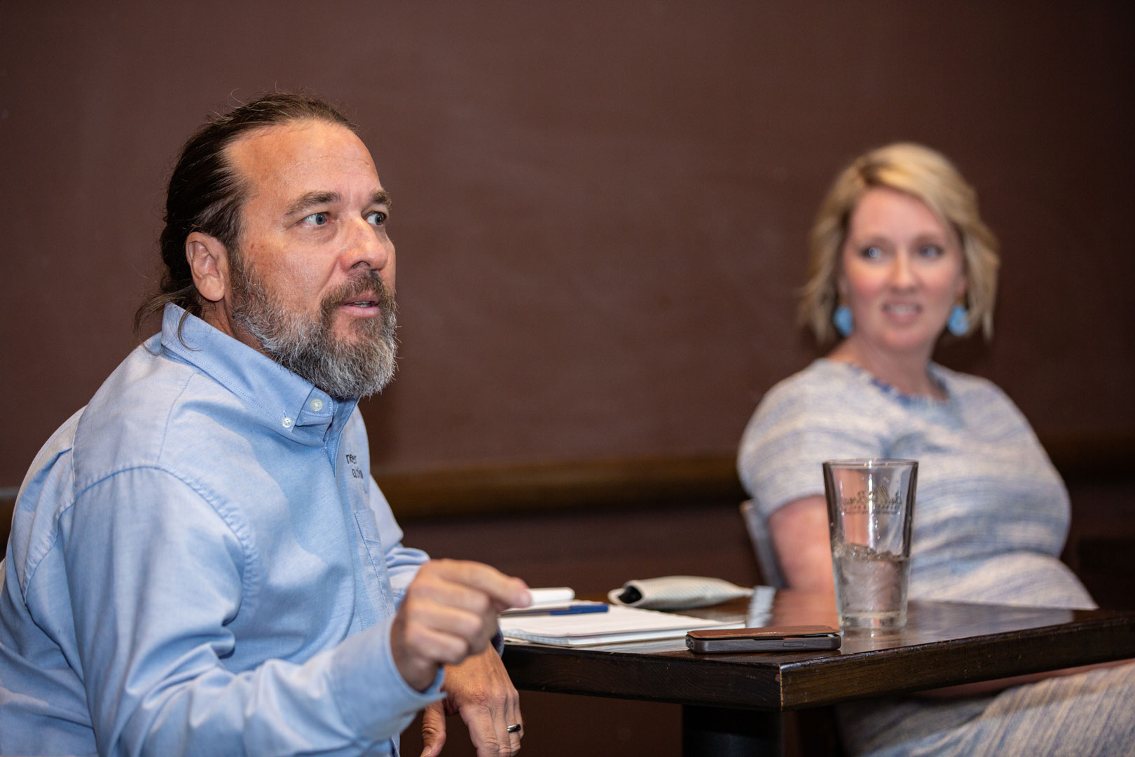 Jeff Wynn of New River Computing and Suzanne Y. Pierce of Cowan Perry PC.